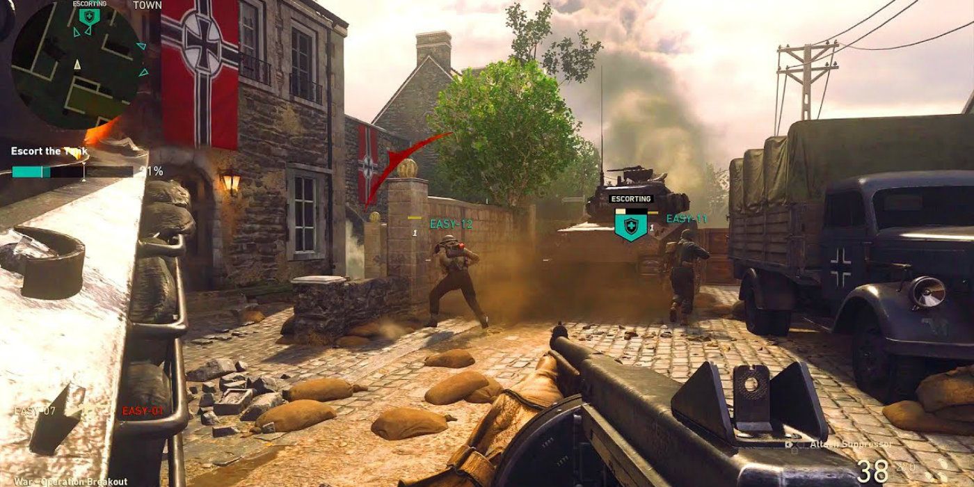 Call of Duty WWII War mode multiplayer