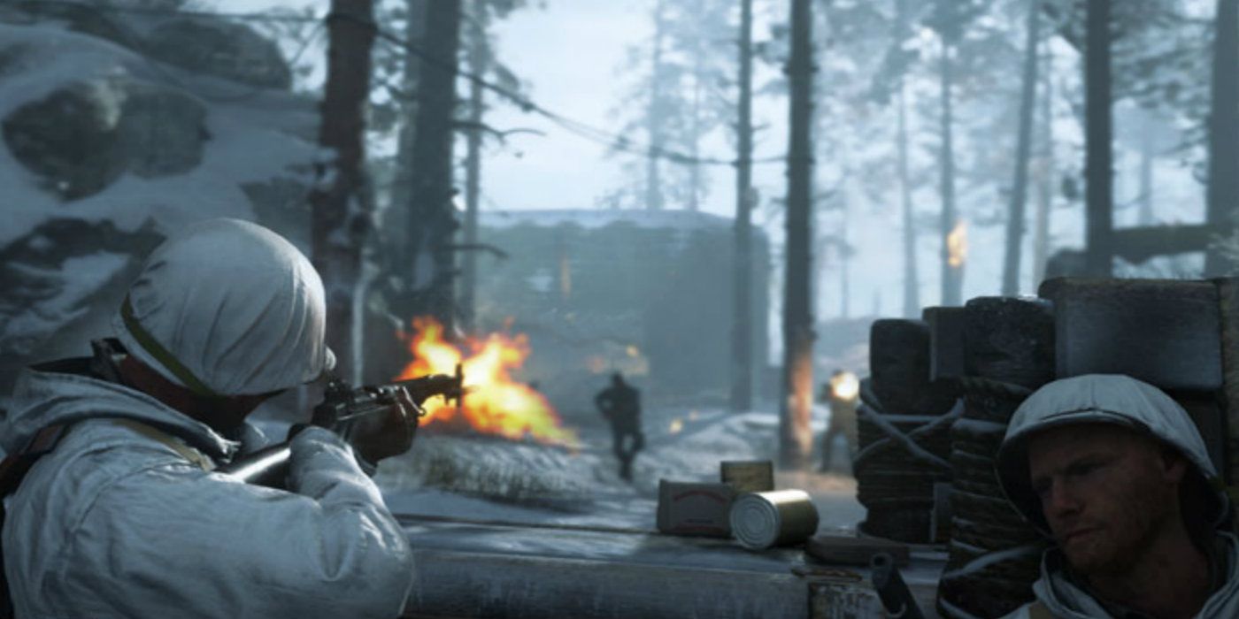 Call of Duty WWII white uniforms