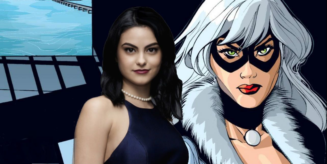 Camila Mendes and Black Cat