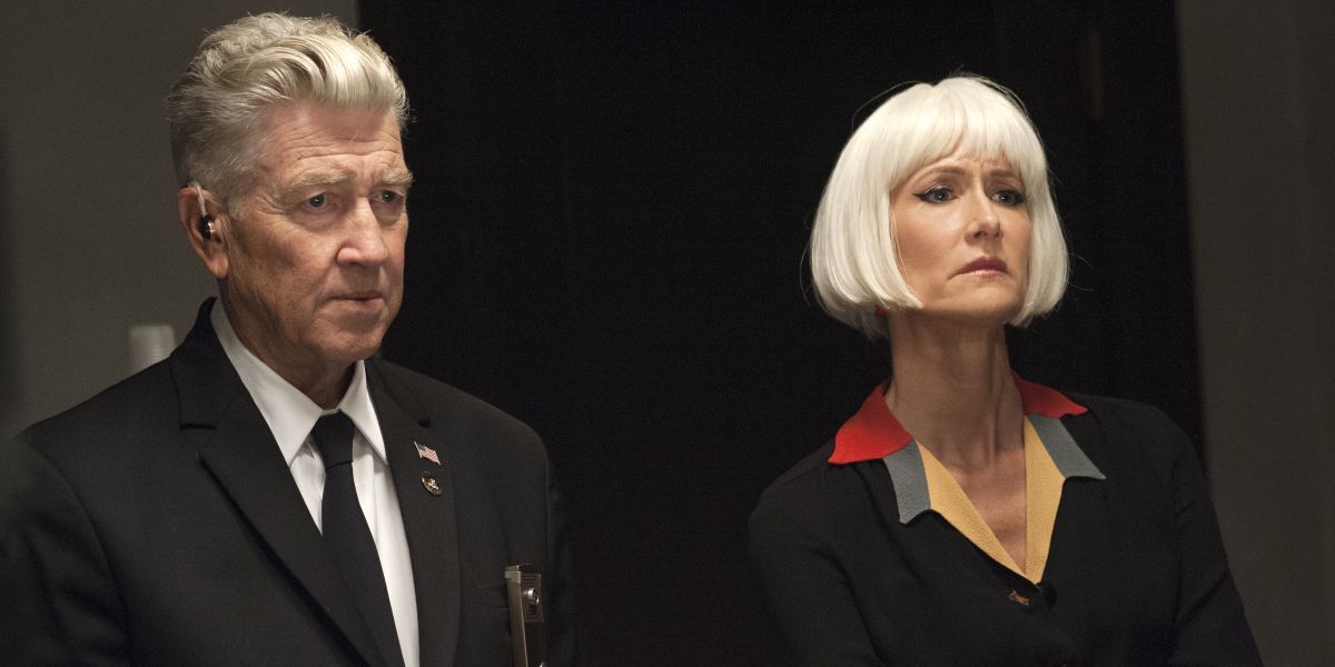 David Lynch and Laura Dern in Twin Peaks Part 9