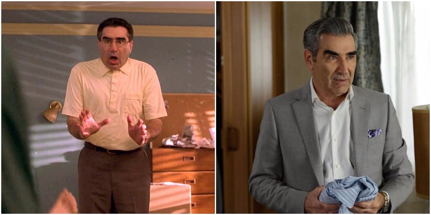 Eugene Levy as Jims Dad in American Pie Then and Now