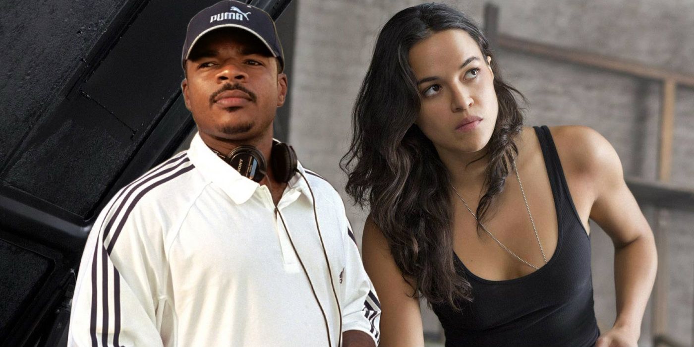 F Gary Gray and Michelle Rodriquez