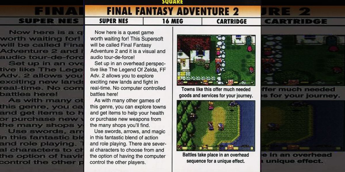 Final Fantasy Adventure 2