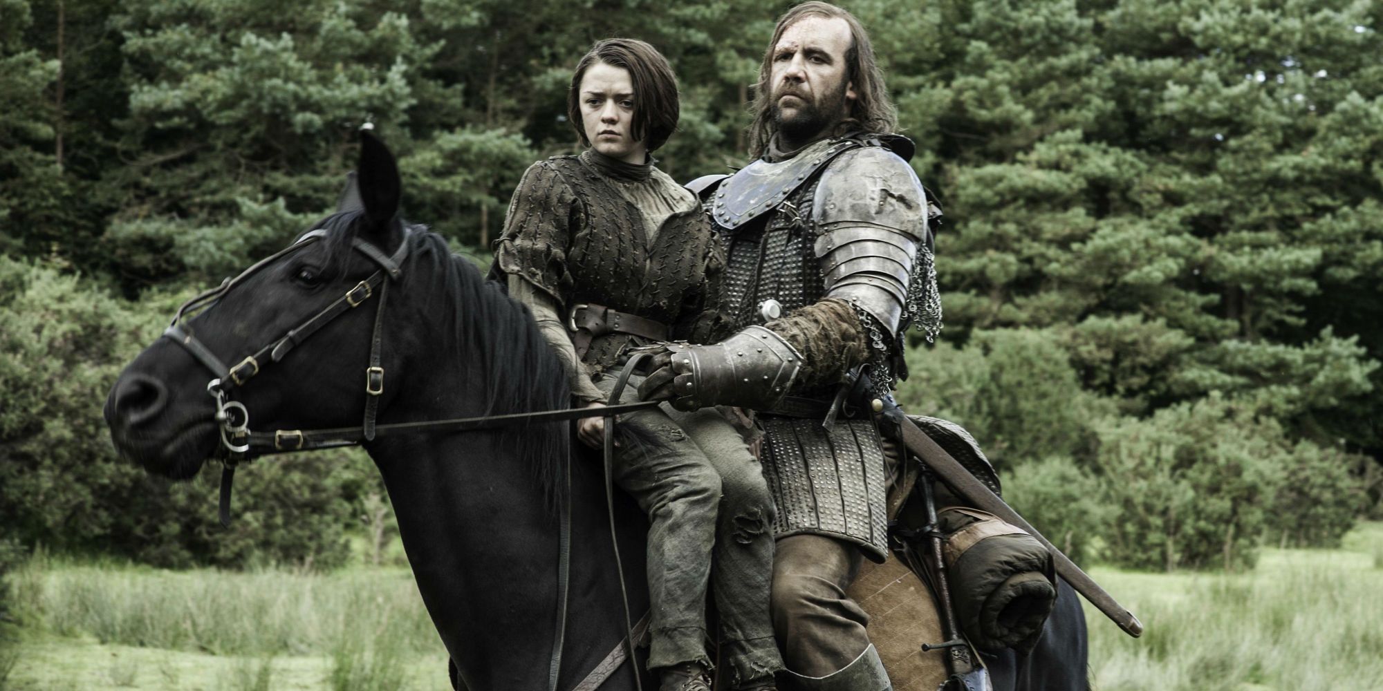 Game of Thrones - Hound and Arya