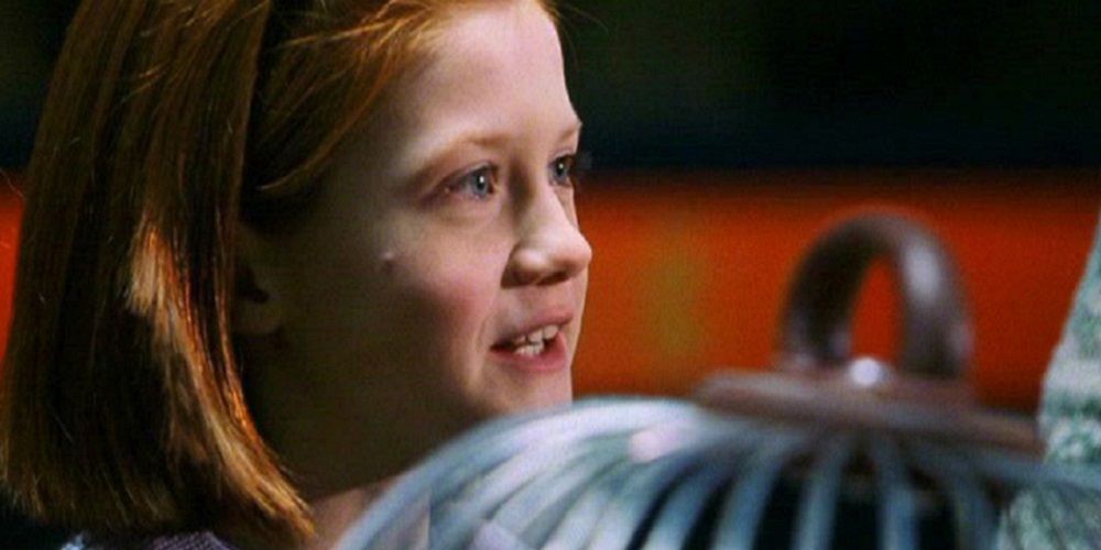 Ginny at Hogwarts Express