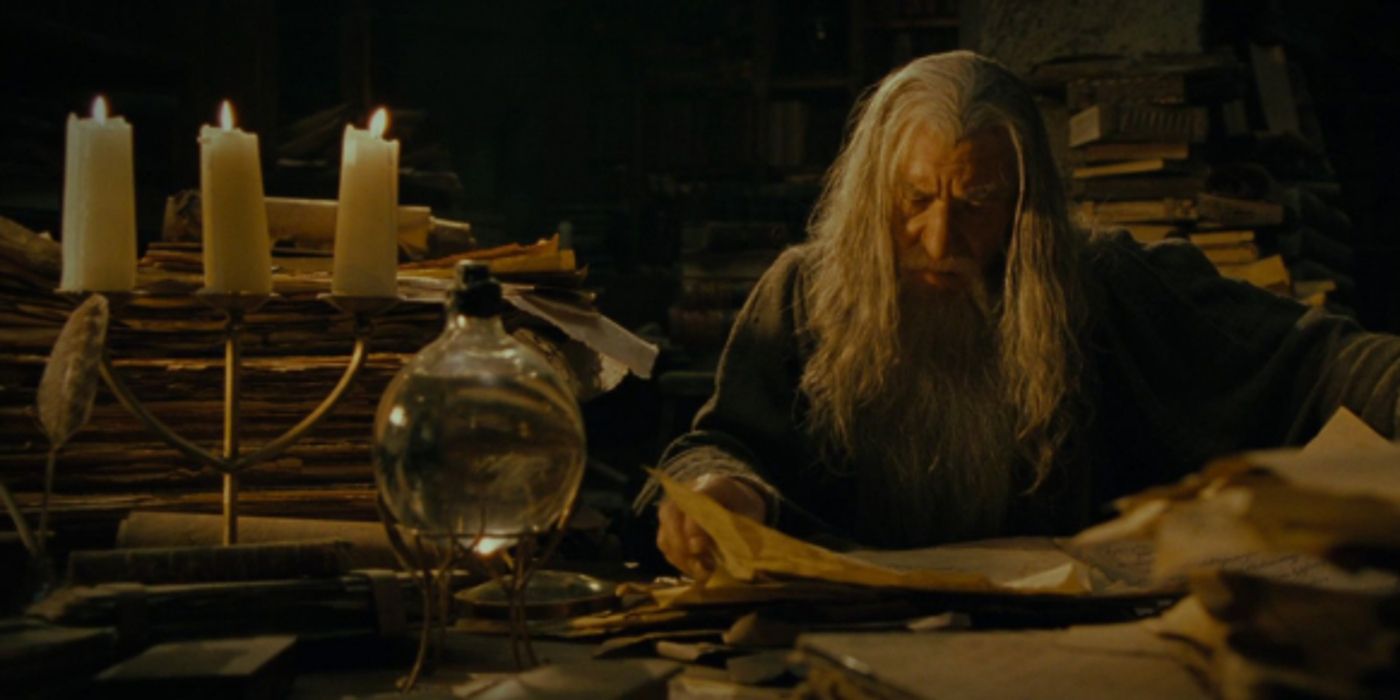 Ian McKellen as Gandalf in Minas Tirith