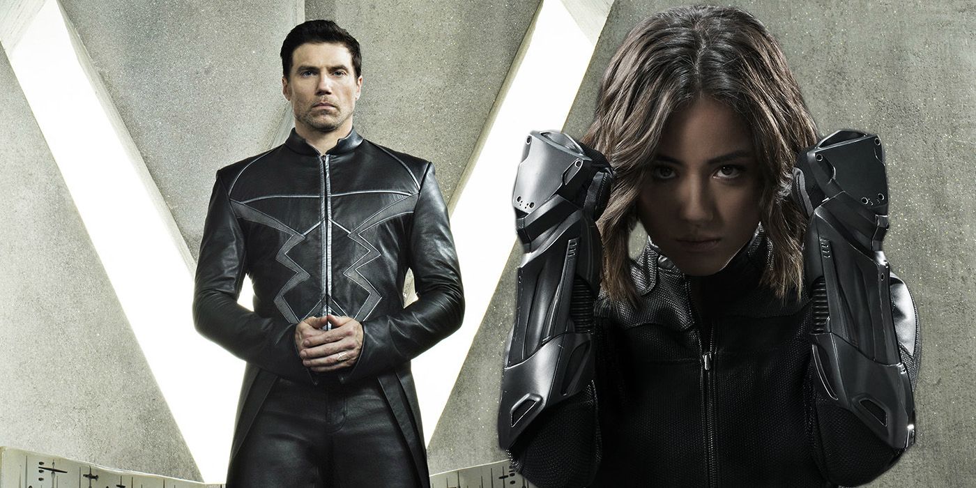 A blended image features Blackbolt and Quake, Inhumans, in the MCU