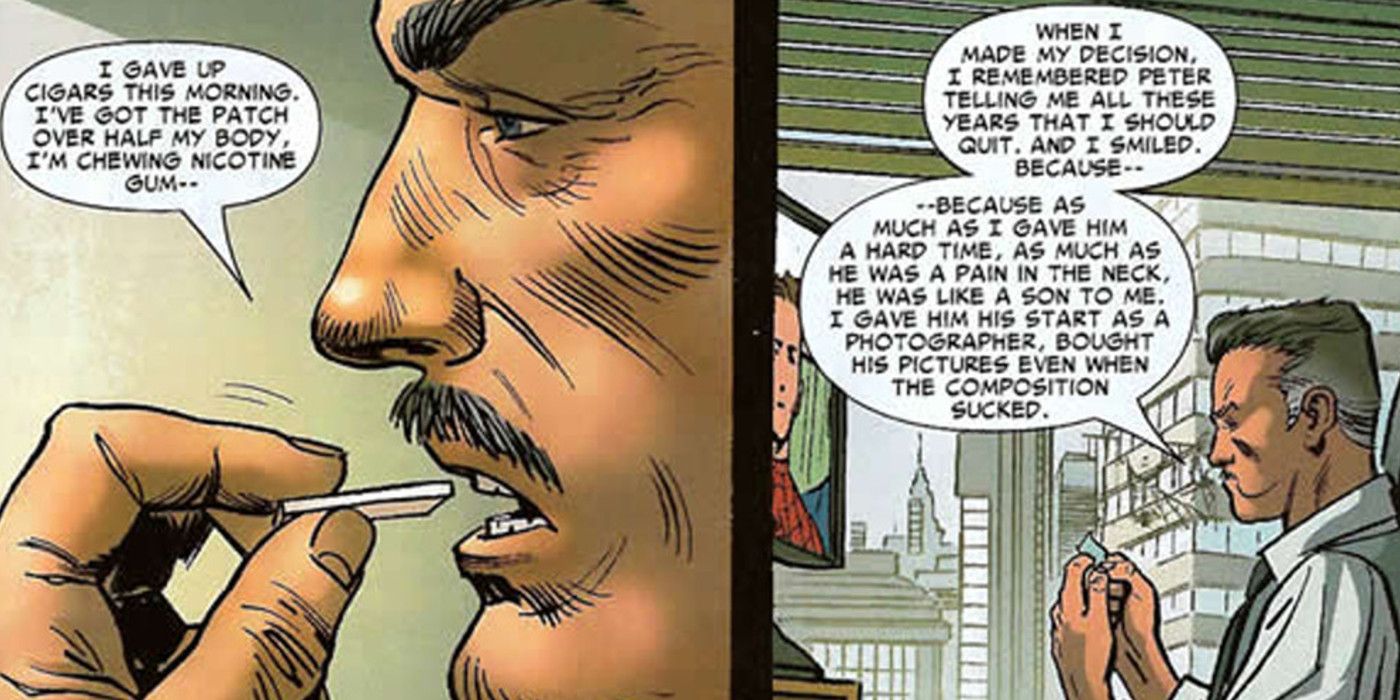 J. Jonah Jameson Knows Peter Parker's Identity