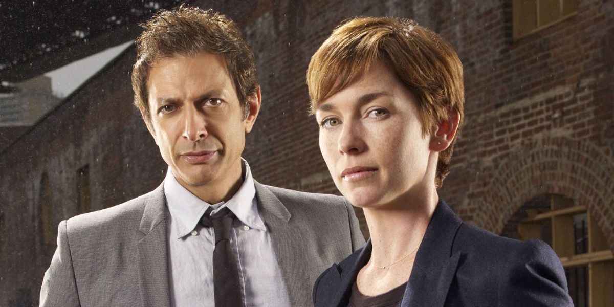Jeff Goldblum and Julianne Nicholson in Law and Order Criminal Intent