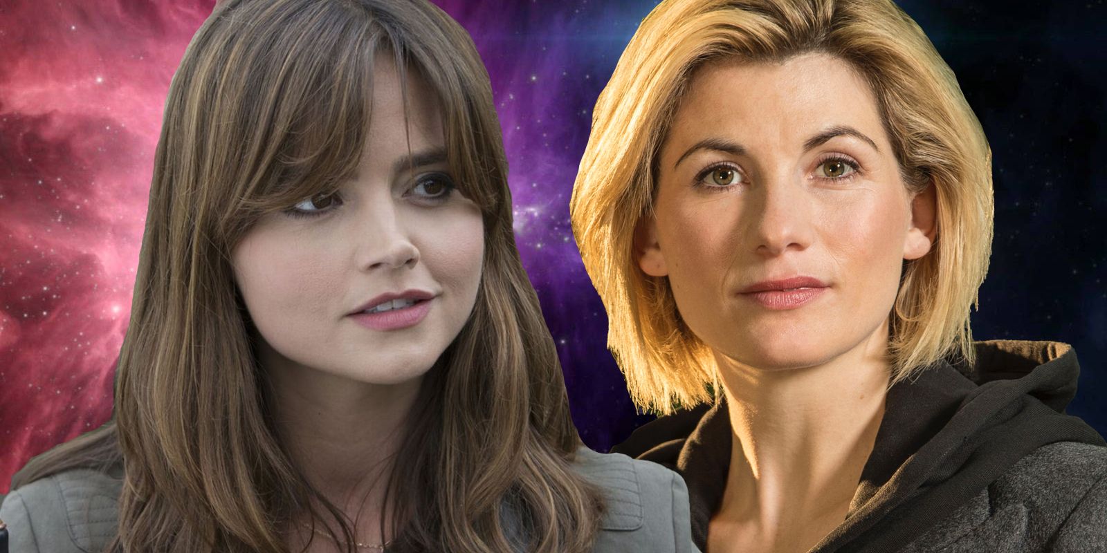 Jenna Coleman and Jodie Whittaker Doctor Who