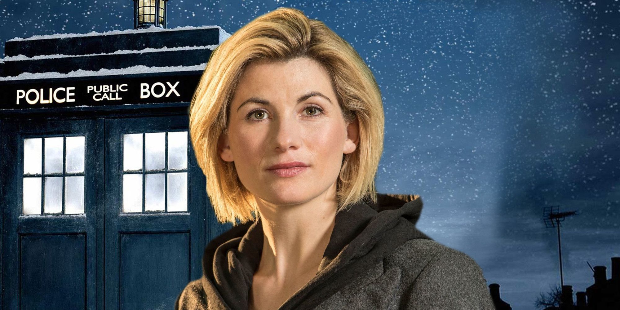 Jodi Whitaker as New Doctor Who Police Box