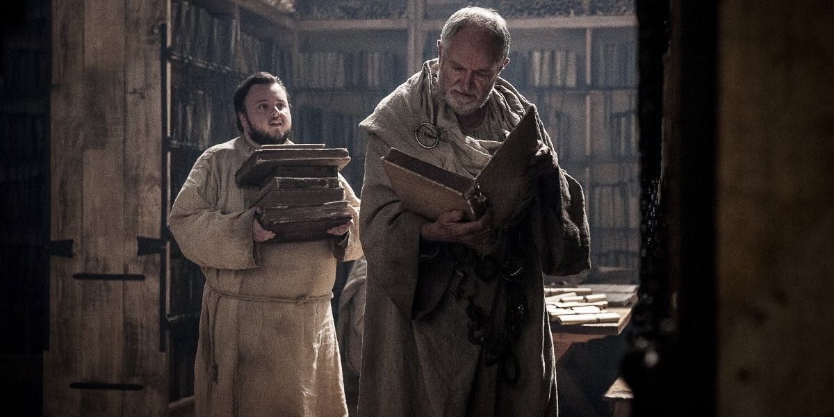 John Bradley, Jim Broadbent in Game of Thrones Season 7