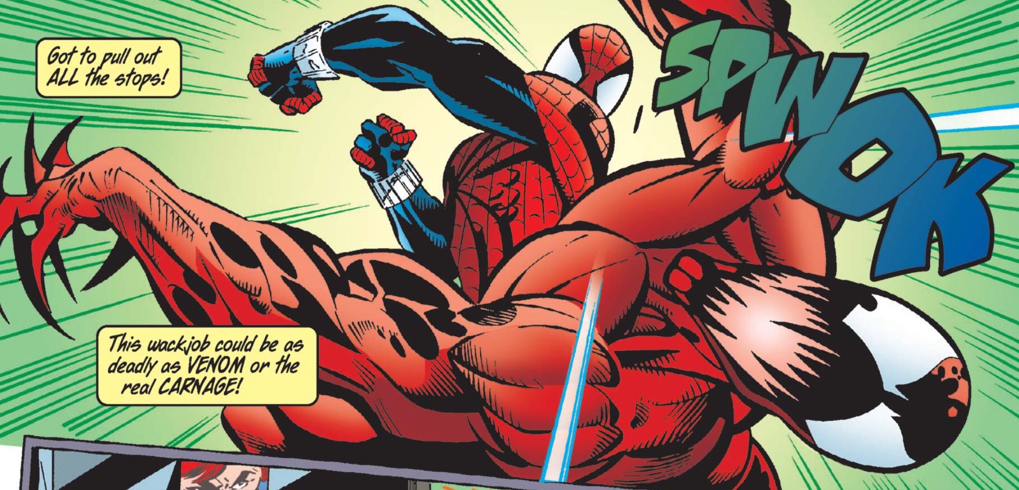 John Jonah Jameson III as Carnage in Amazing Spider-Man 410