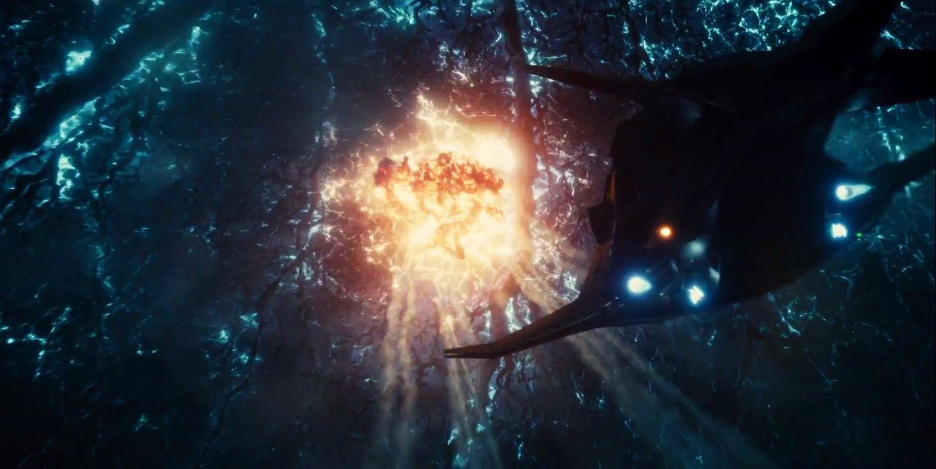 Justice League Comic-Con Trailer Flying Fox