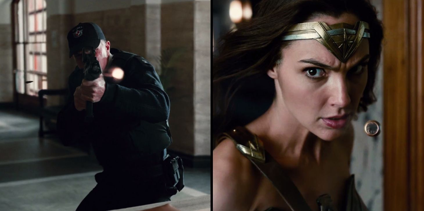 Justice League Trailer Wonder Woman Bullet