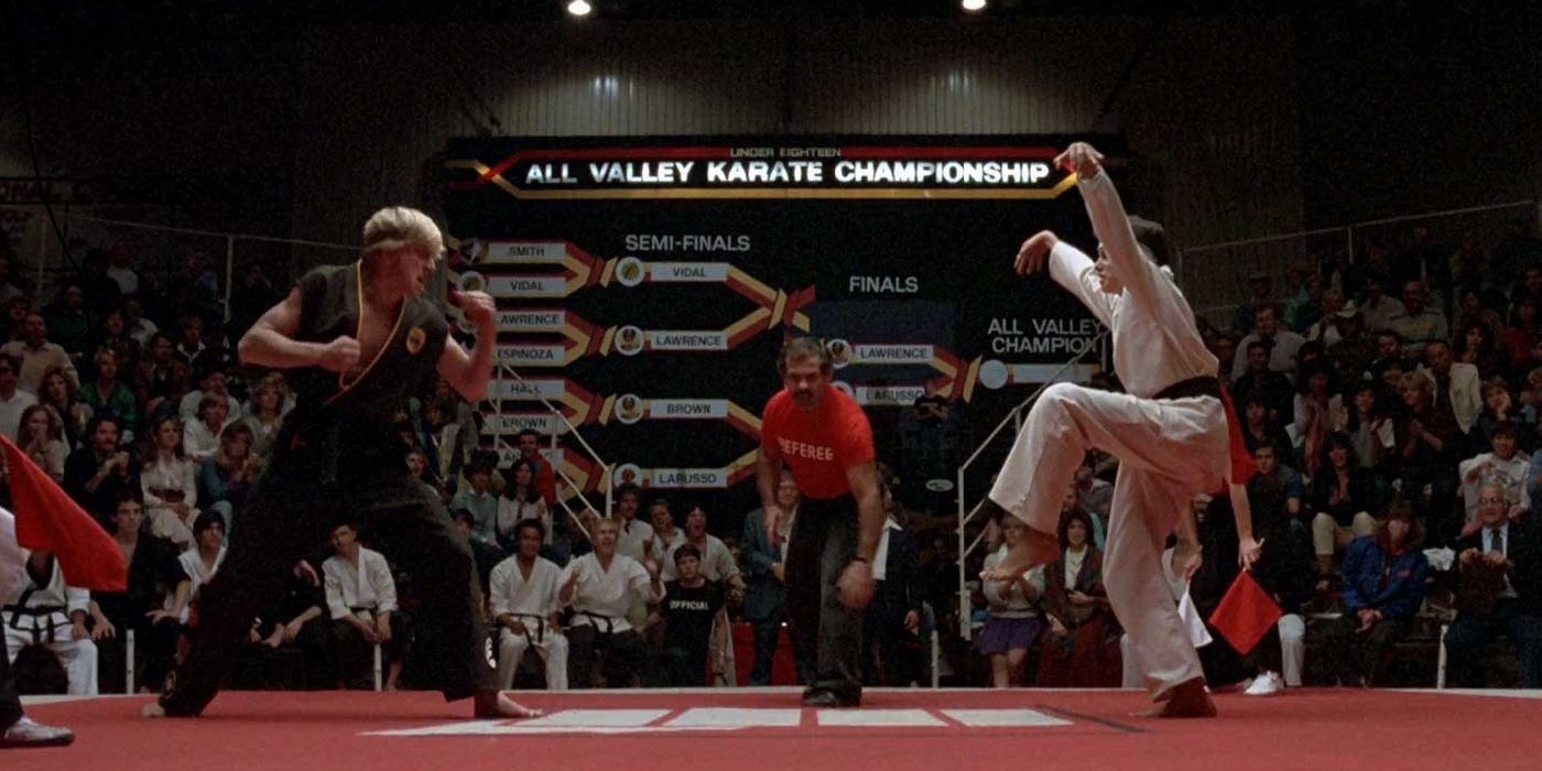 Daniel vs. Johnny em Karate Kid