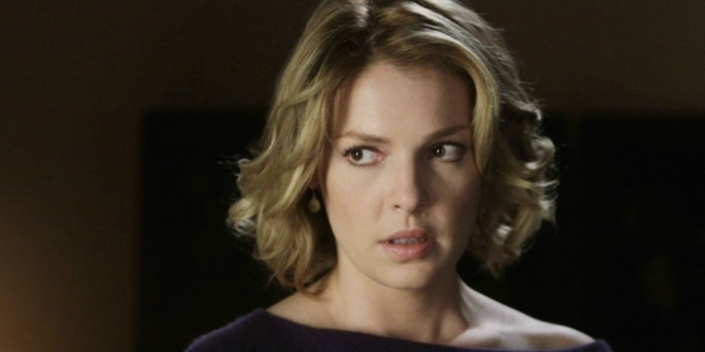 Izzie looks angry in Grey's Anatomy