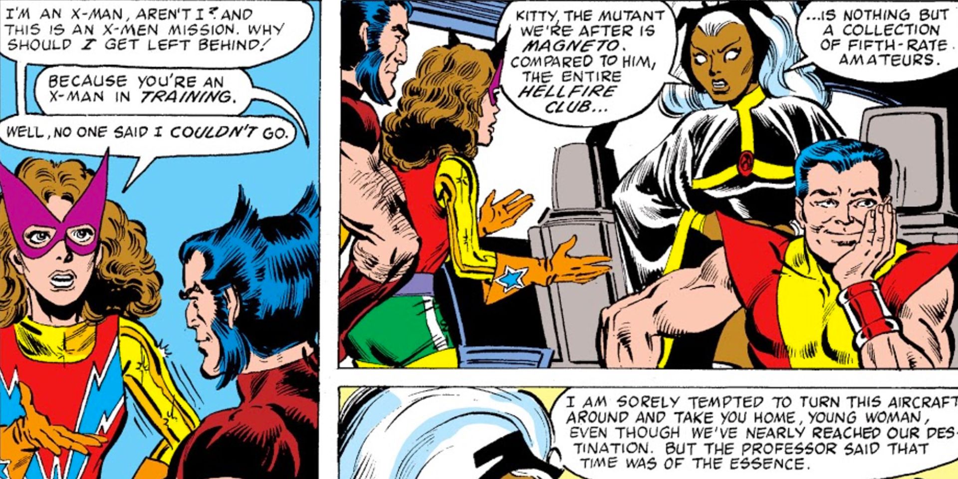Kitty Pryde Sneaks Onto an X-Men Mission Against Magneto