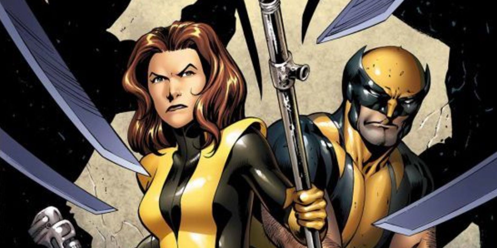 Kitty Pryde and Wolverine Cover By Alan Moore