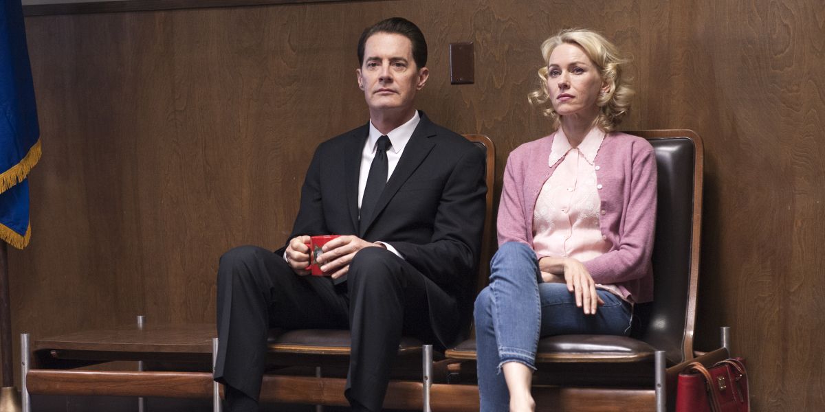 Kyle MacLachlan and Naomie Watts in Twin Peaks Part 9