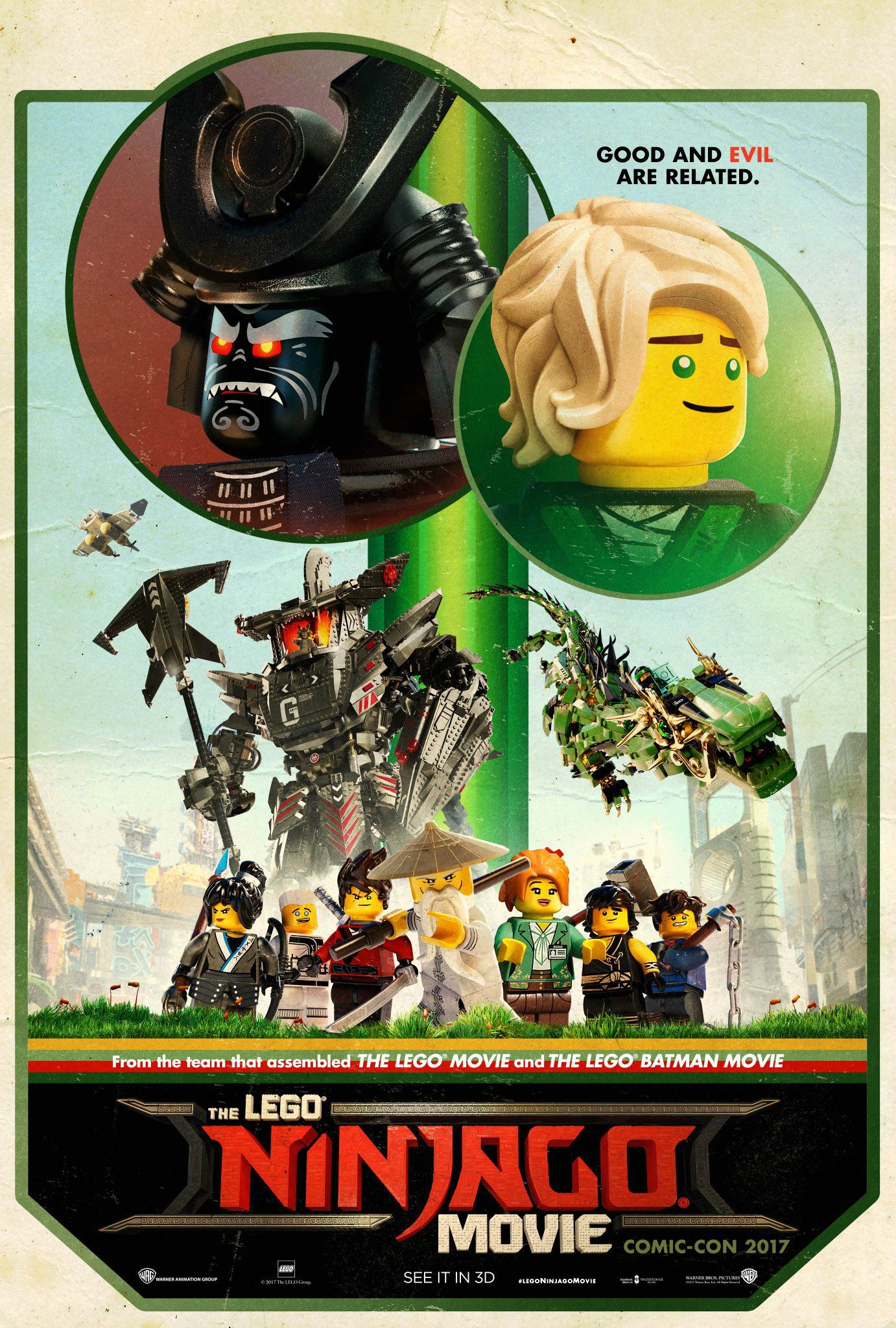 Lego Ninjago Movie Poster