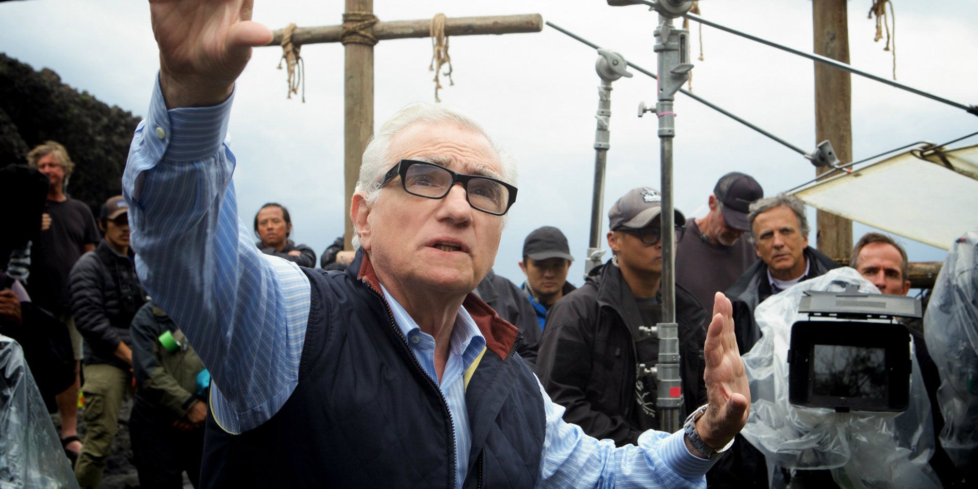 Martin Scorsese directing Silence
