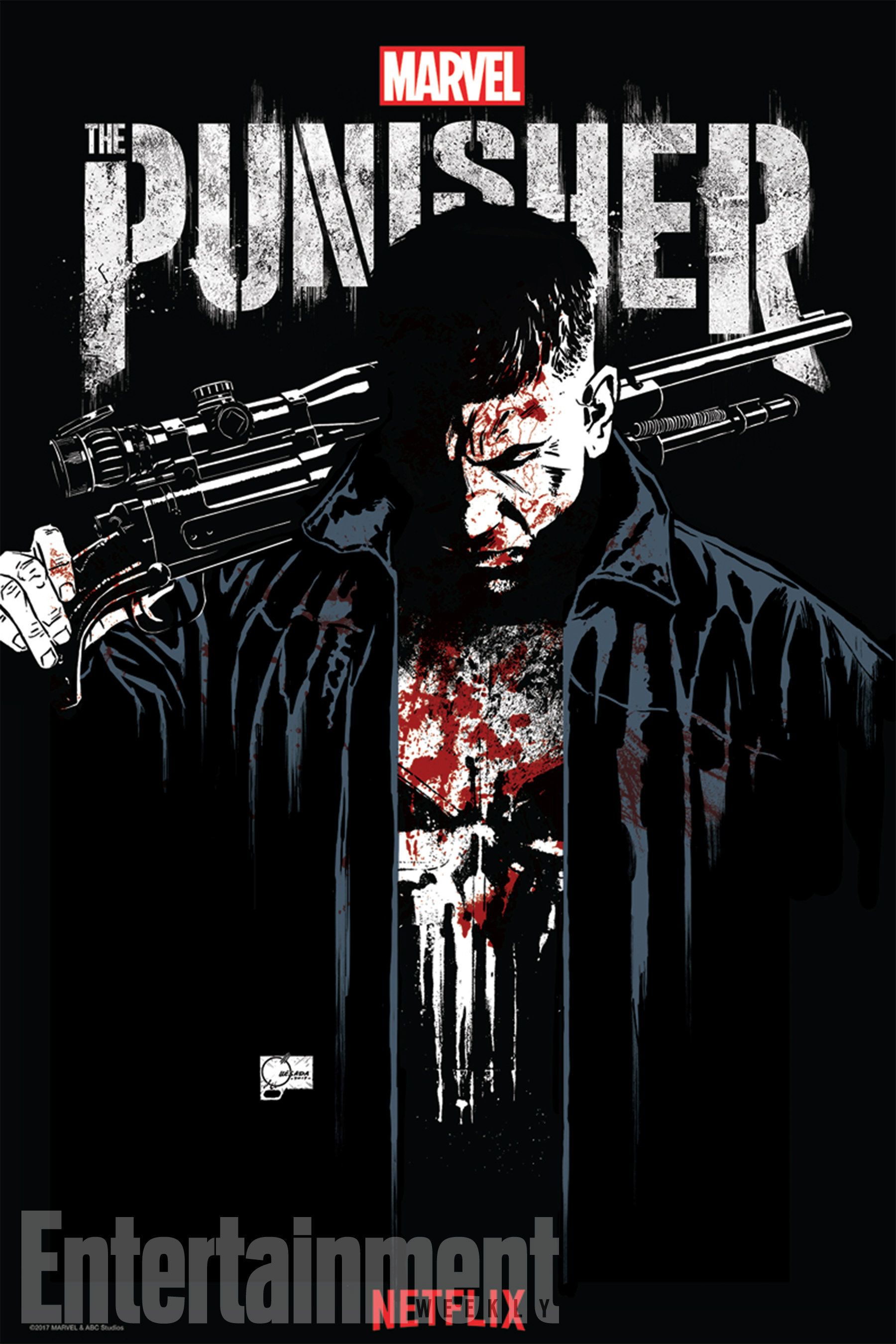 Marvel Punisher Comic Con Poster