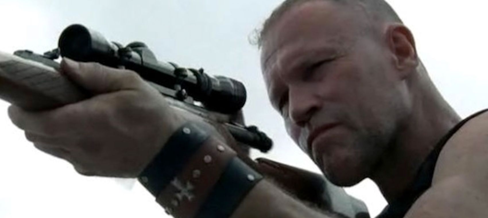 Michael Rooker as Merle in The Walking Dead