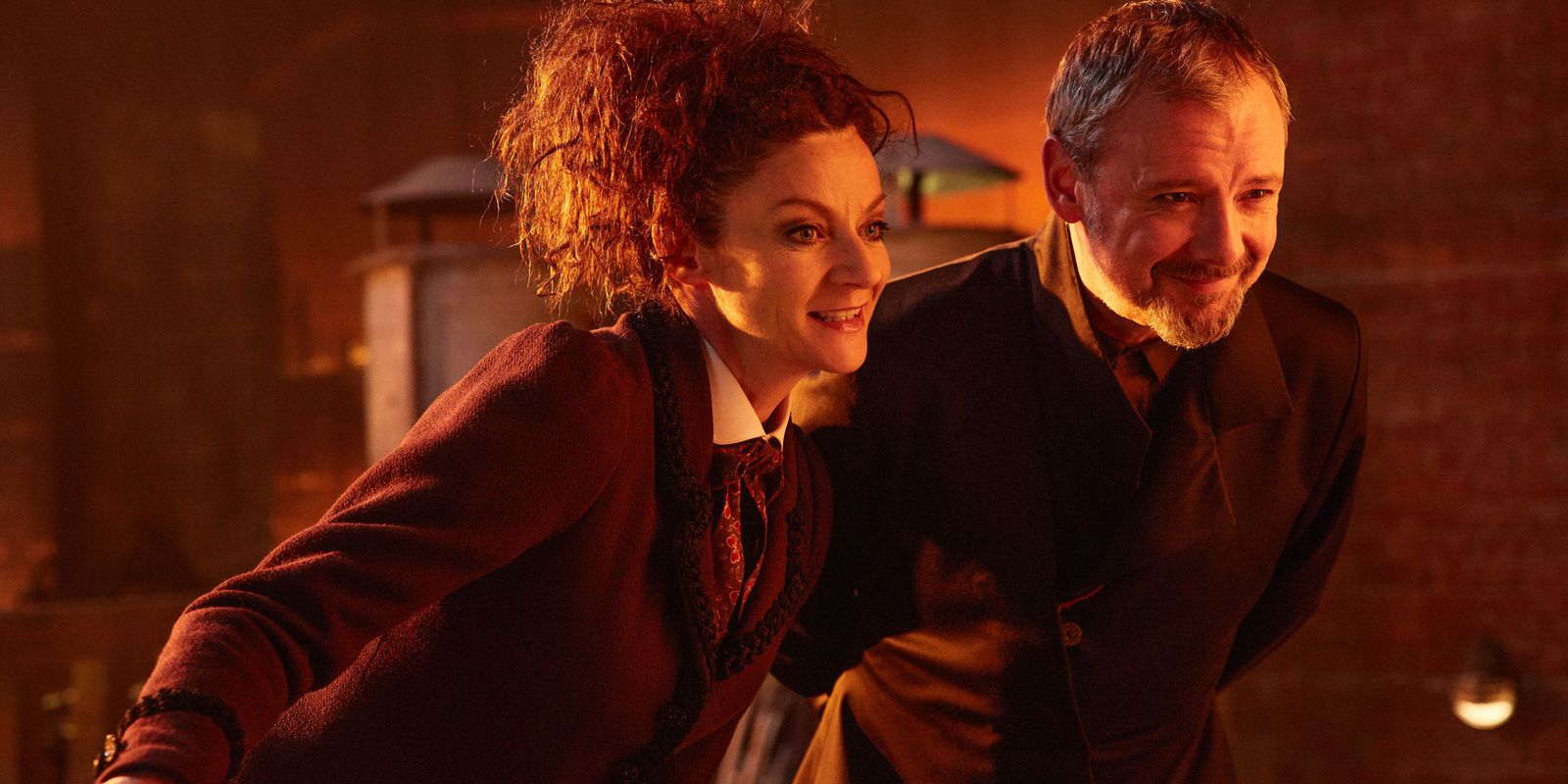 Michelle Gomez and John Simm in Doctor Who Season 10 Finale