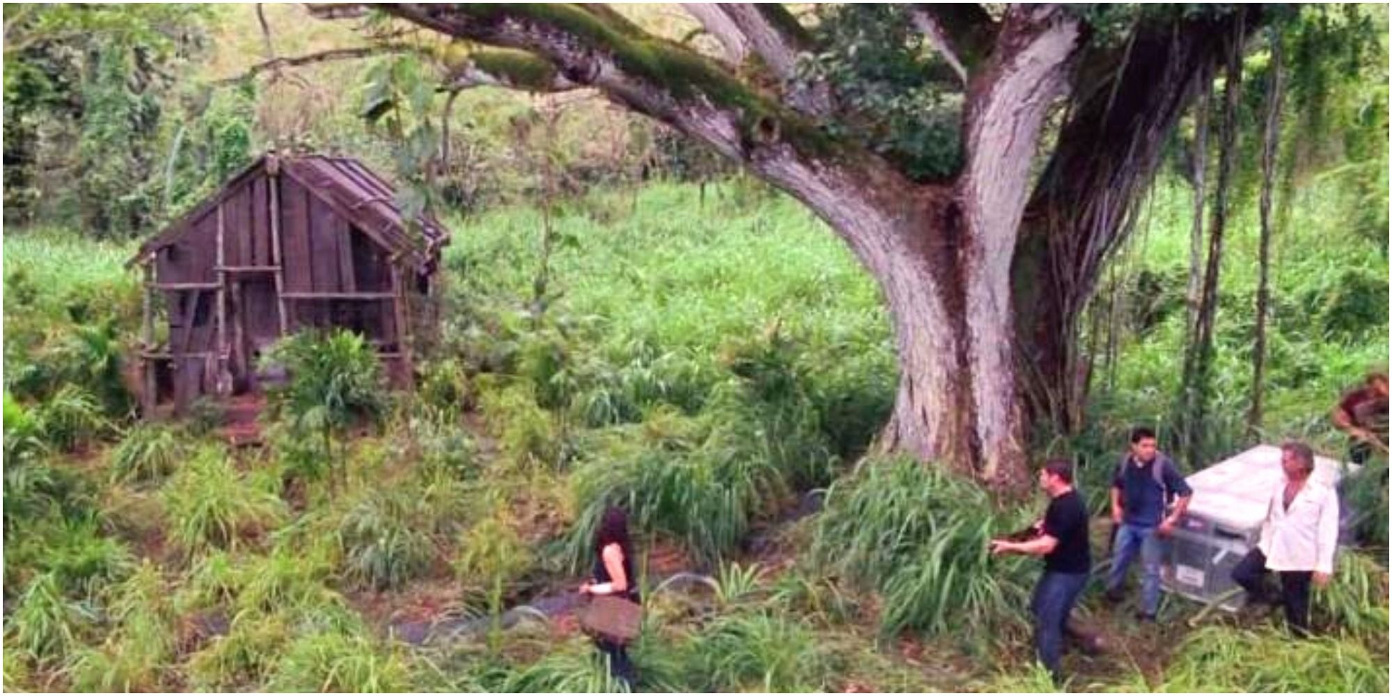 On Lost, what was the deal with the Cabin and why could it move on its own.