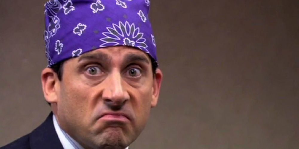 Michael Scott as Prison Mike on The Office.