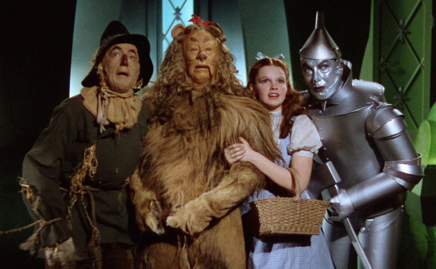 Ray Bolger Bert Lahr Judy Garland Jack Haley The Wizard of Oz