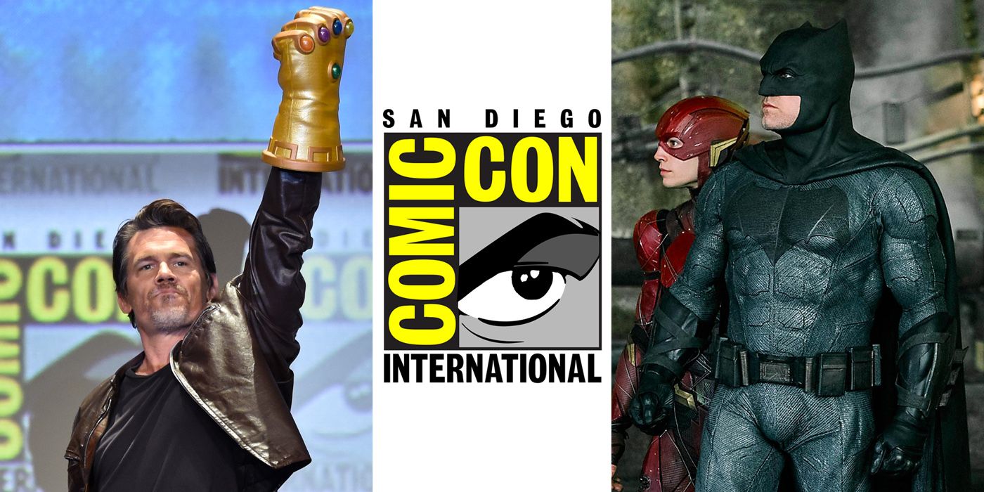 SDCC 2017 Avengers and Justice League