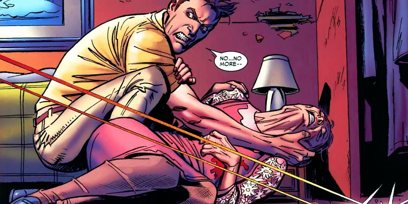 Aunt May is shot in Spider-Man comics