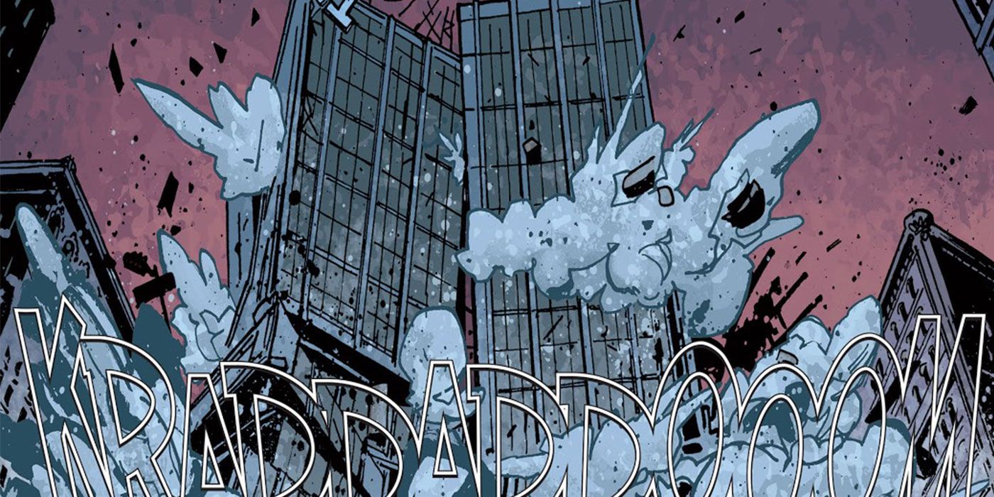 Spider-Man Daily Bugle Destroyed