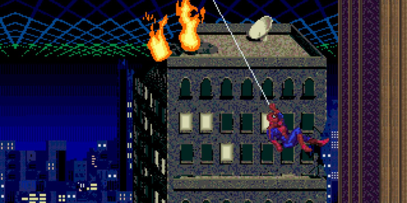 Spider-Man Web of Fire Sega 32X