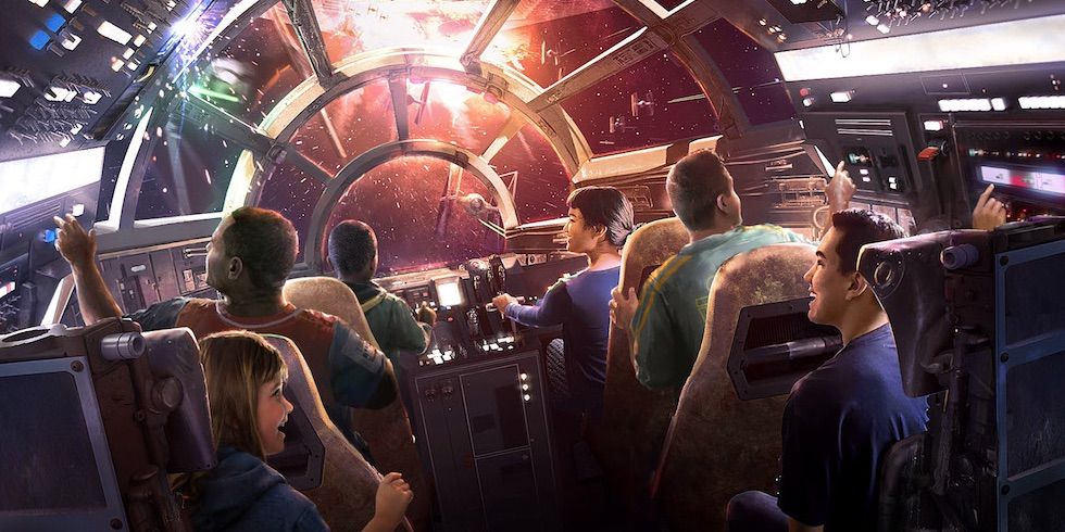 Star Wars Galaxy's Edge Concept Art Disney Parks