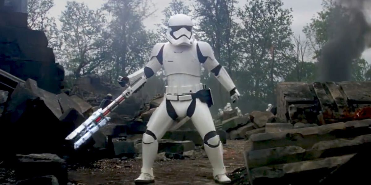 TR8R Stormtrooper in The Force Awakens