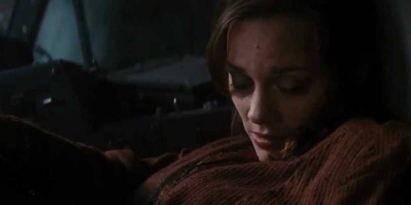 Talia dies in a truck seat in The Dark Knight Rises