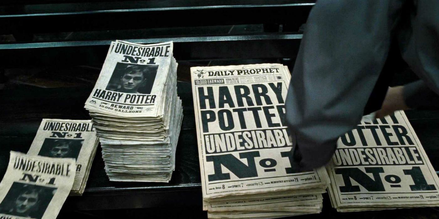 The Daily Prophet Harry Potter Undesirable No 1
