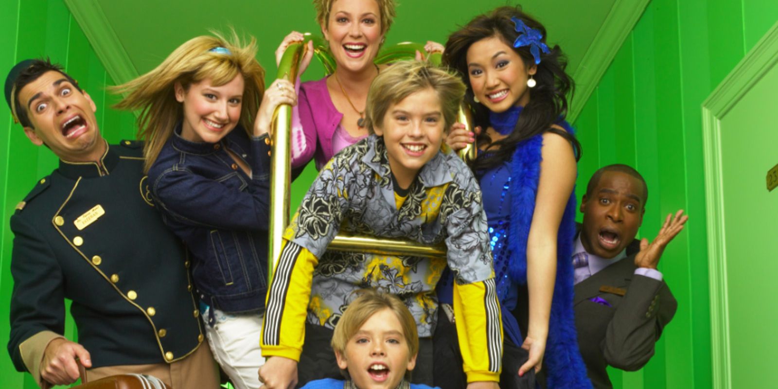 The cast of The Suite Life of Zack and Cody TV series