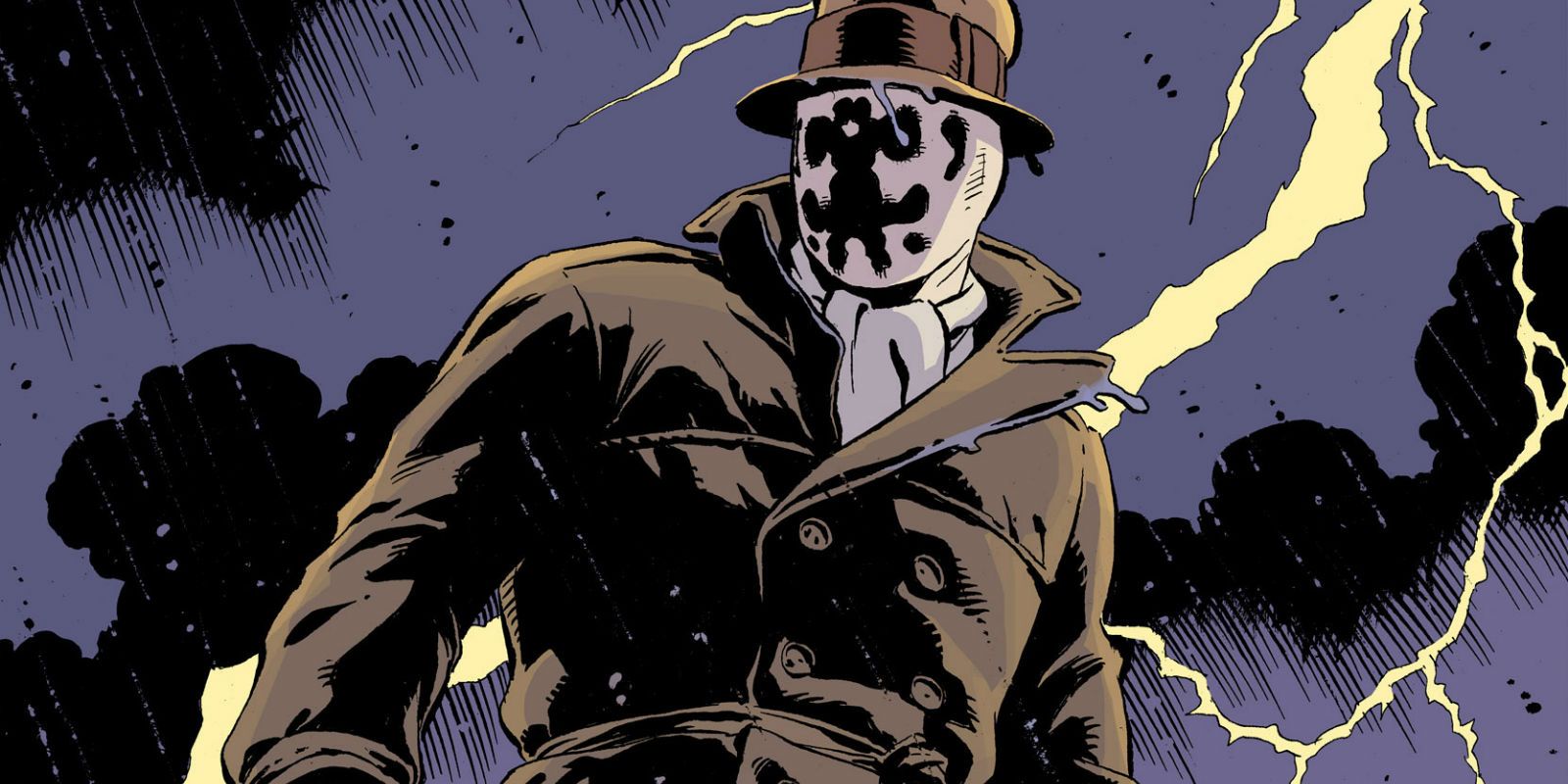 Watchmen – arte de Rorschach por Dave Gibbons