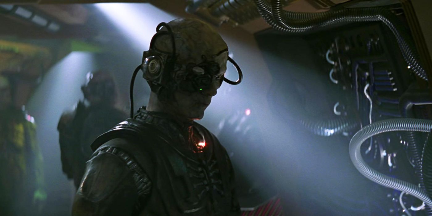 A Borg drone from Star Trek: First Contact