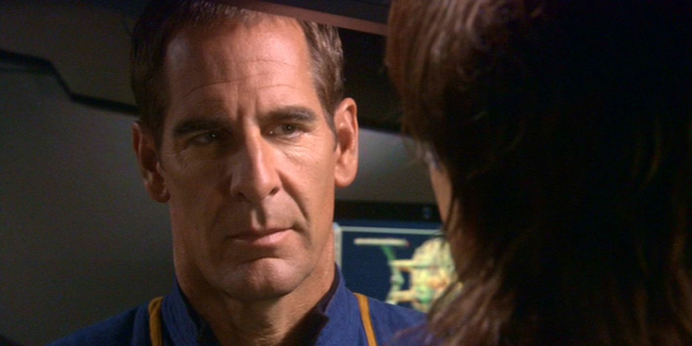 Scott Bakula as Captain Archer in Star Trek: Enterprise