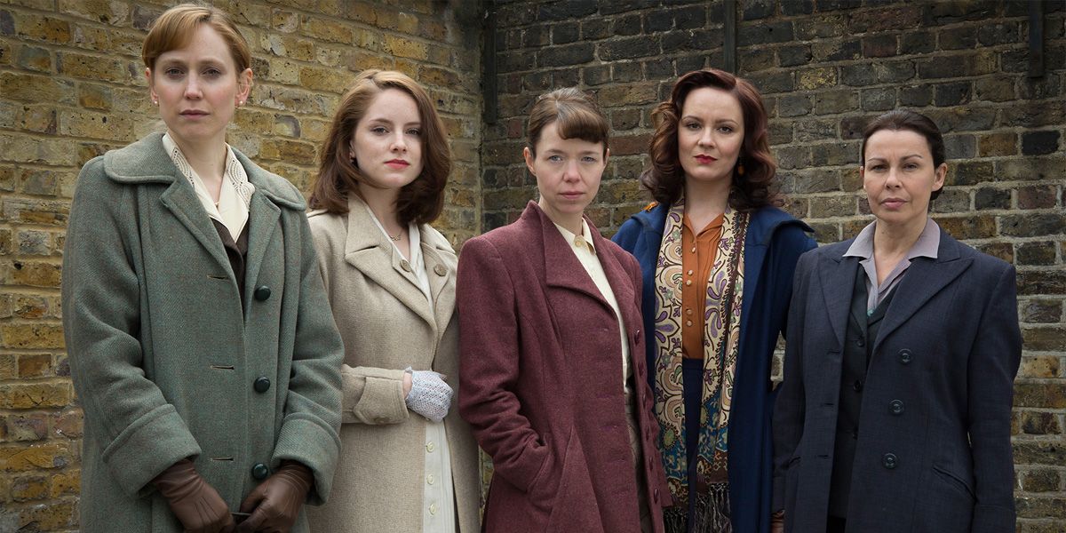The Bletchley Circle cast.