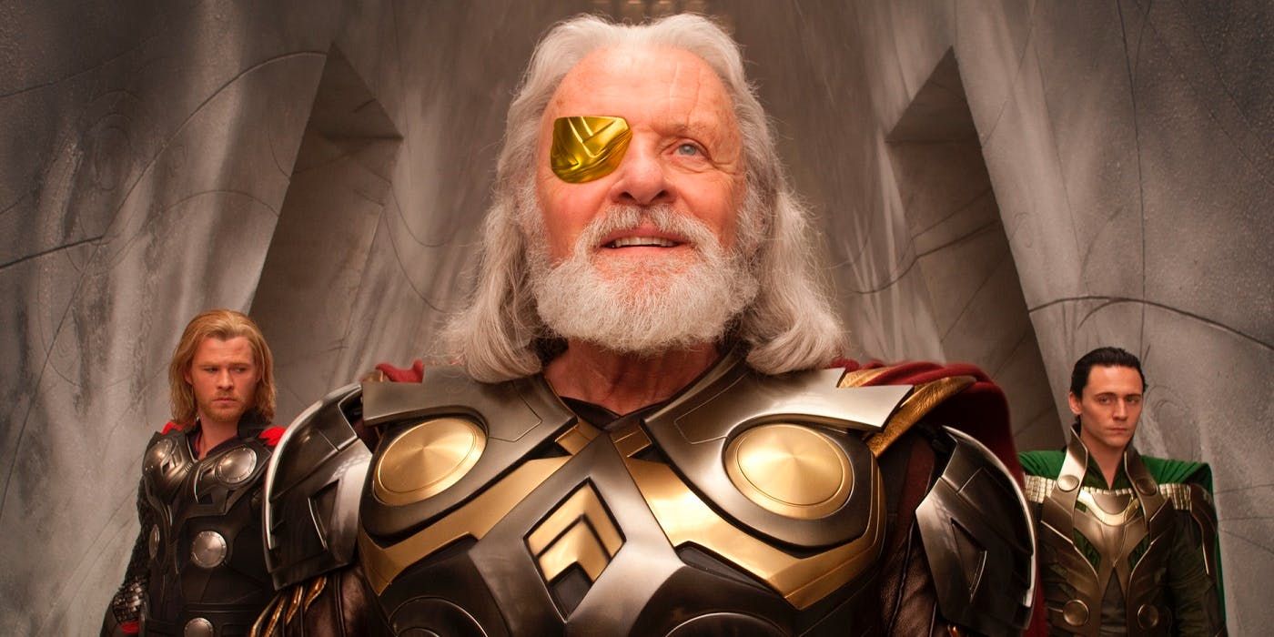 Anthony Hopkins as Odin in Thor
