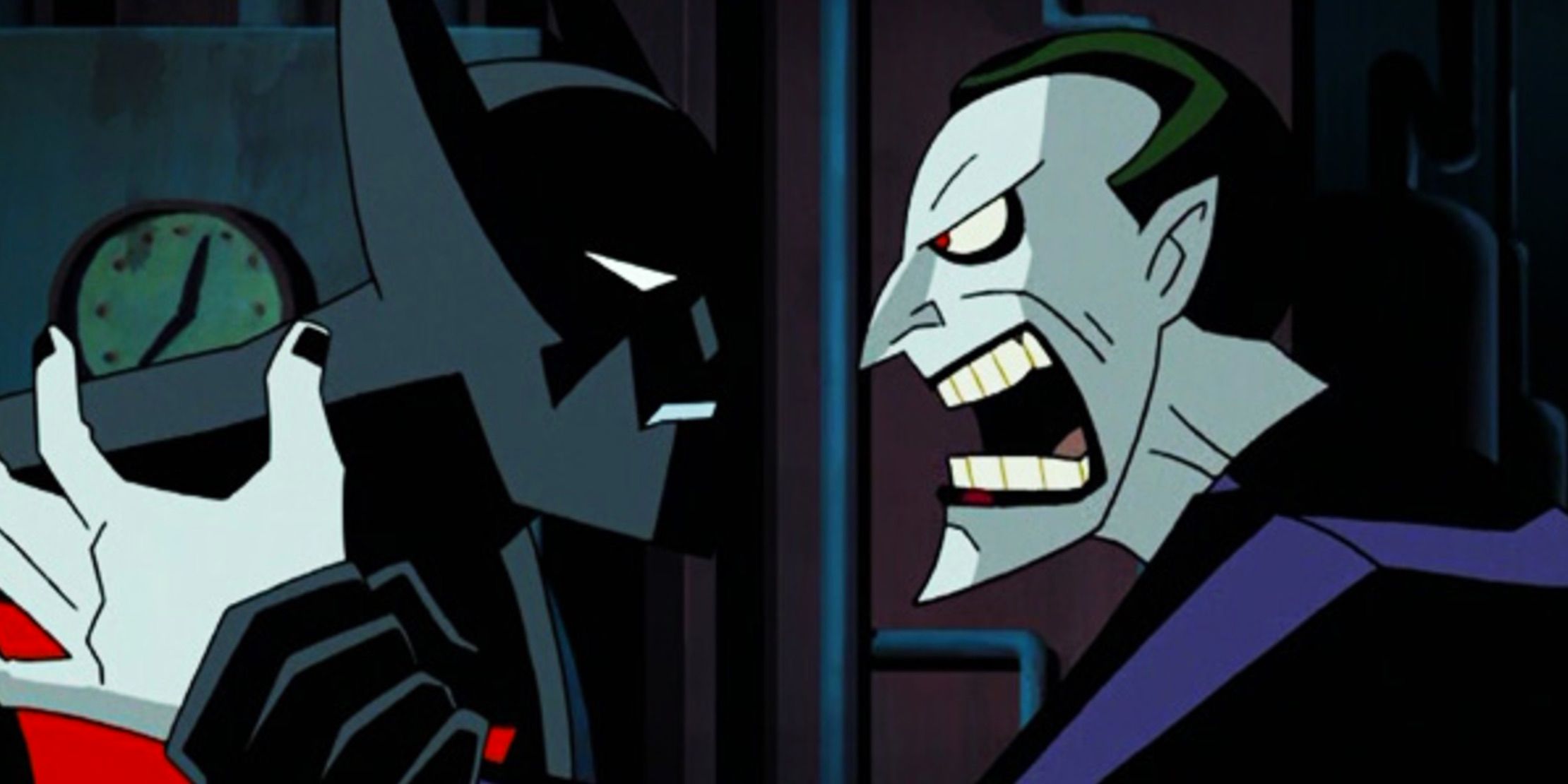 Batman and Joker face off in Batman Beyond Return of the Joker
