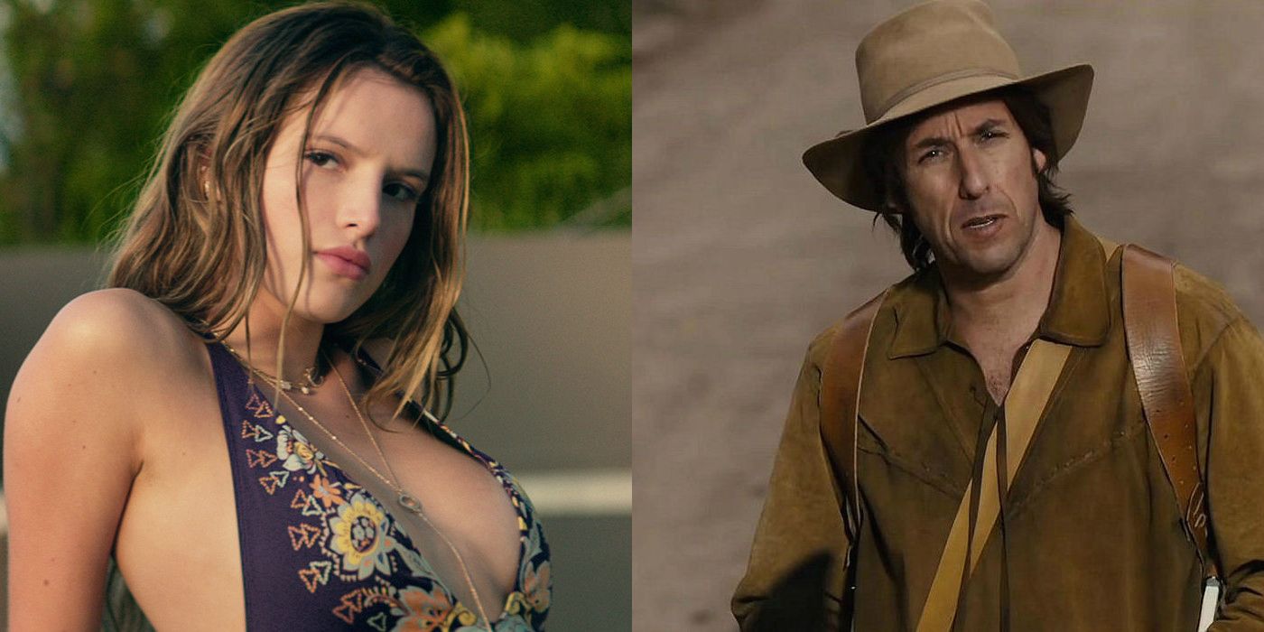 Bella Thorne in You Get Me and Adam Sandler in Ridiculous 6