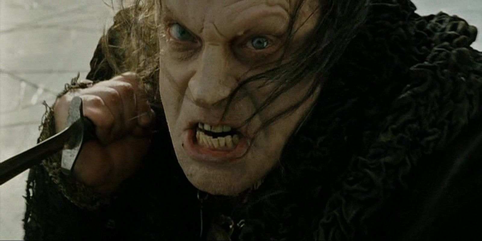 Brad Dourif as Grima Worntongue in The Lord of the Rings Return of the King