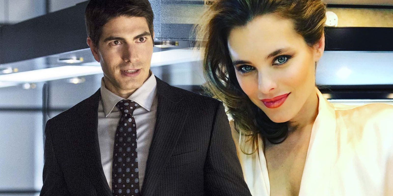 Brandon Routh and Susie Abromeit Legends of Tomorrow Season 3 The CW